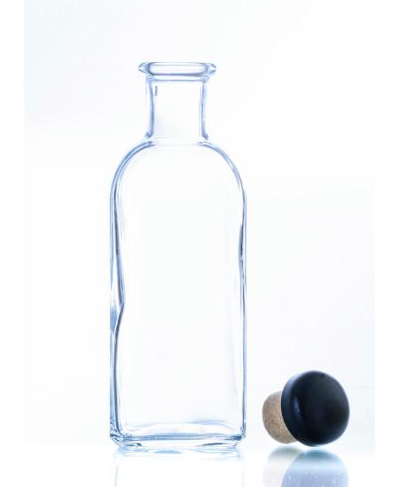 Botella reutilizable de cristal 500cc